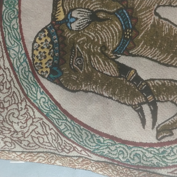 Embroidered canvas bag. - Picture 4 of 4